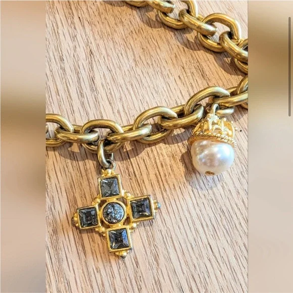 Linda Levinson Vintage golden chain belt / necklace - Picture 4 of 11